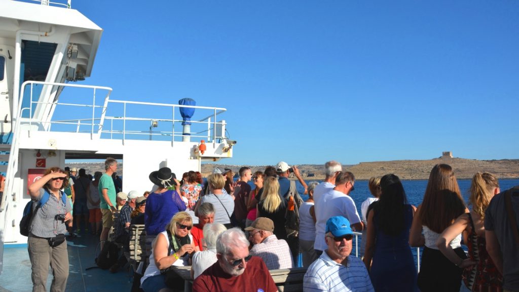 Färjan från Malta till Gozo