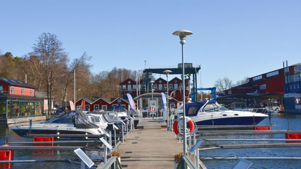 Båtar Pampas marina