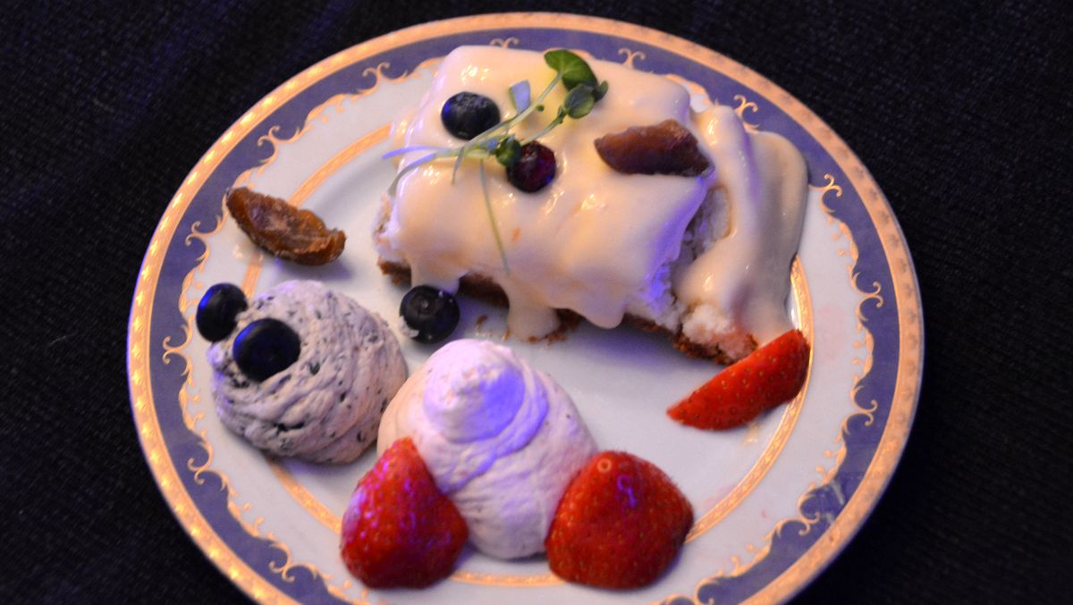 Cheescake med bärgrädde