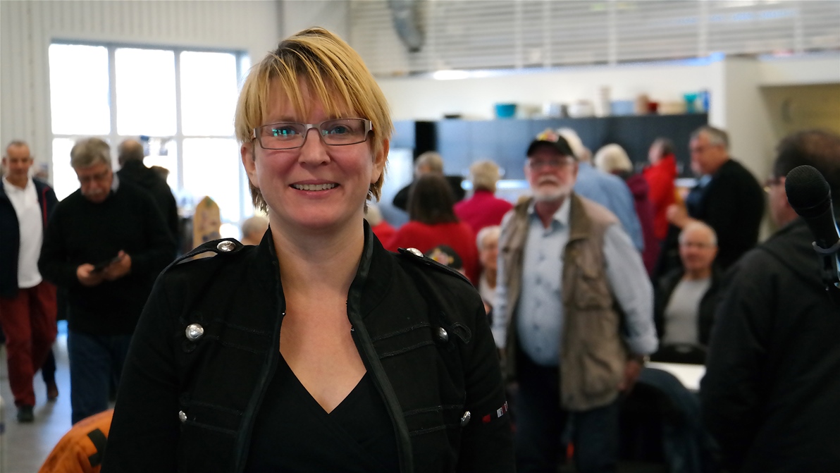 Helena, efter föreläsningen