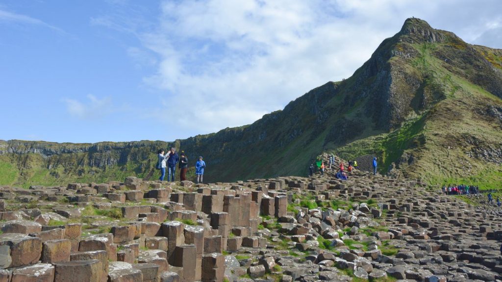 Stenformationerna Giant's Causeway i Nordirland