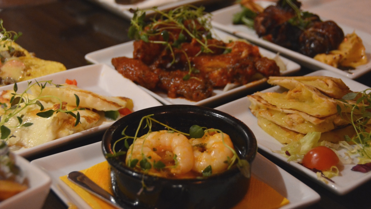 God tapas med räkor