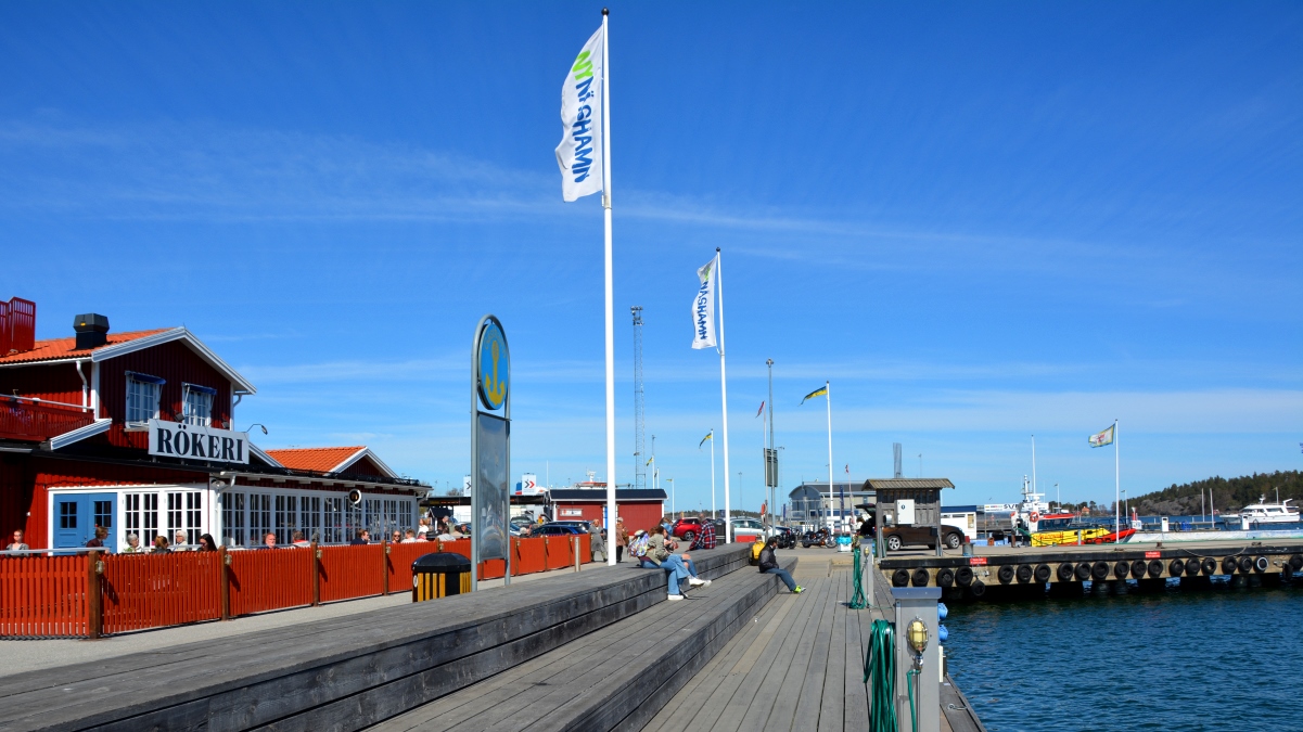Hamnen i Nynäshamn