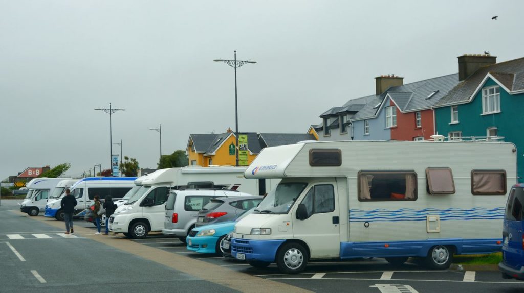 Husbilar på Irland