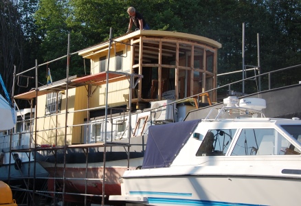 Husbåten rivning