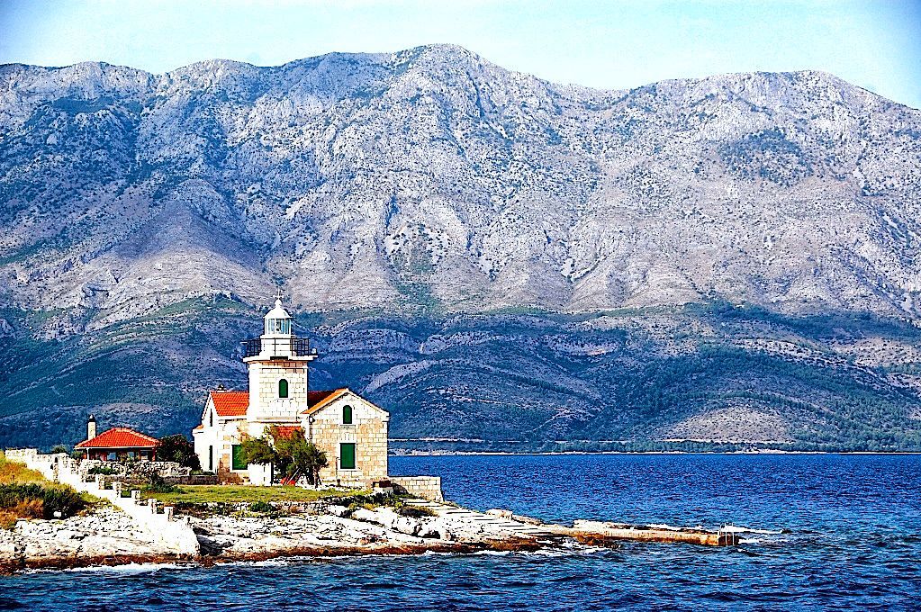 Ön Hvar i Kroatien