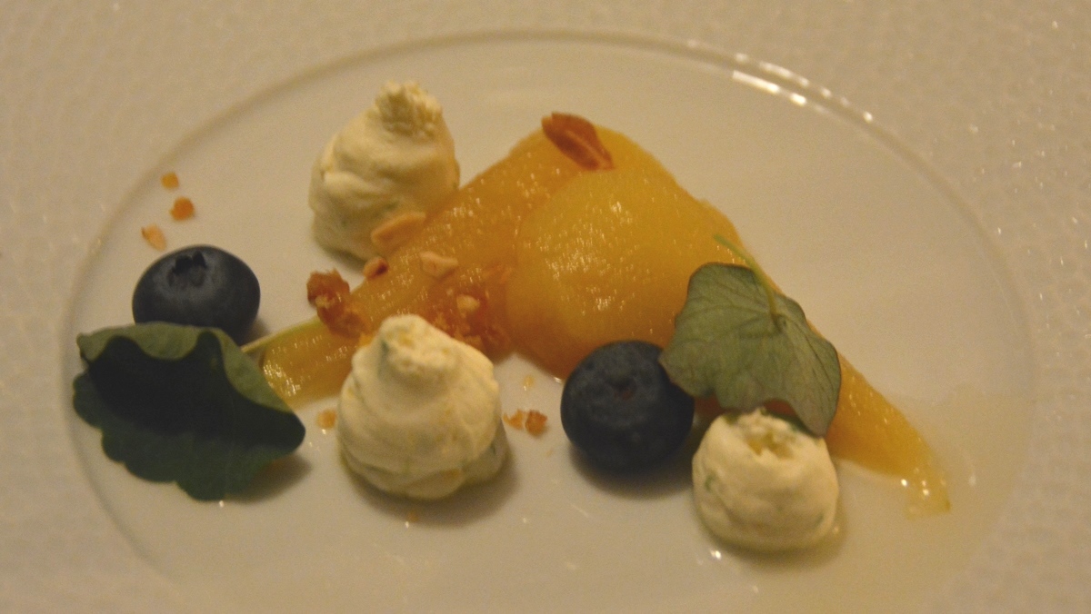 Inlagda päron med mascarpone