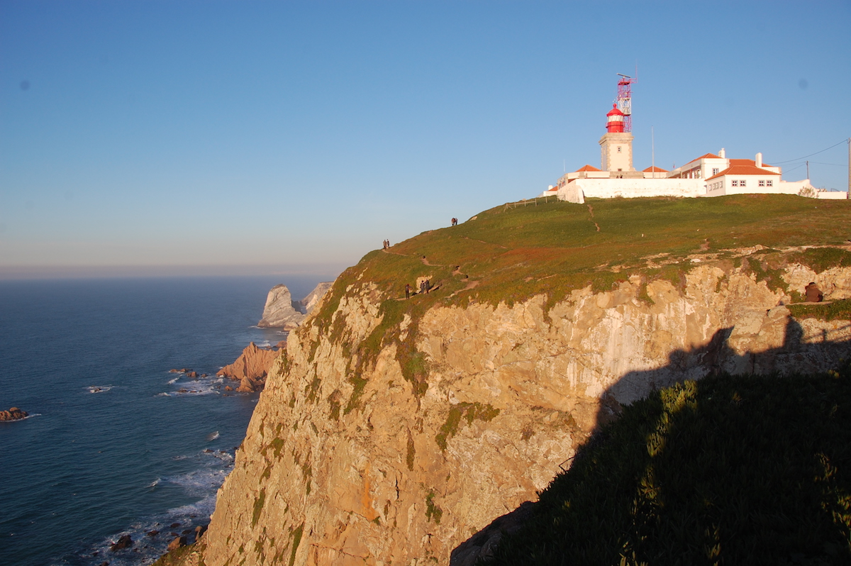 Udden Cabo da Roca - Europas västligaste punkt