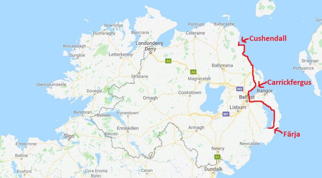 Karta Nordirland