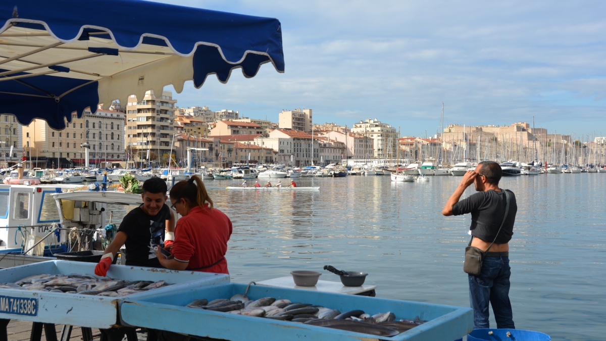 Marseille fiskmarknad