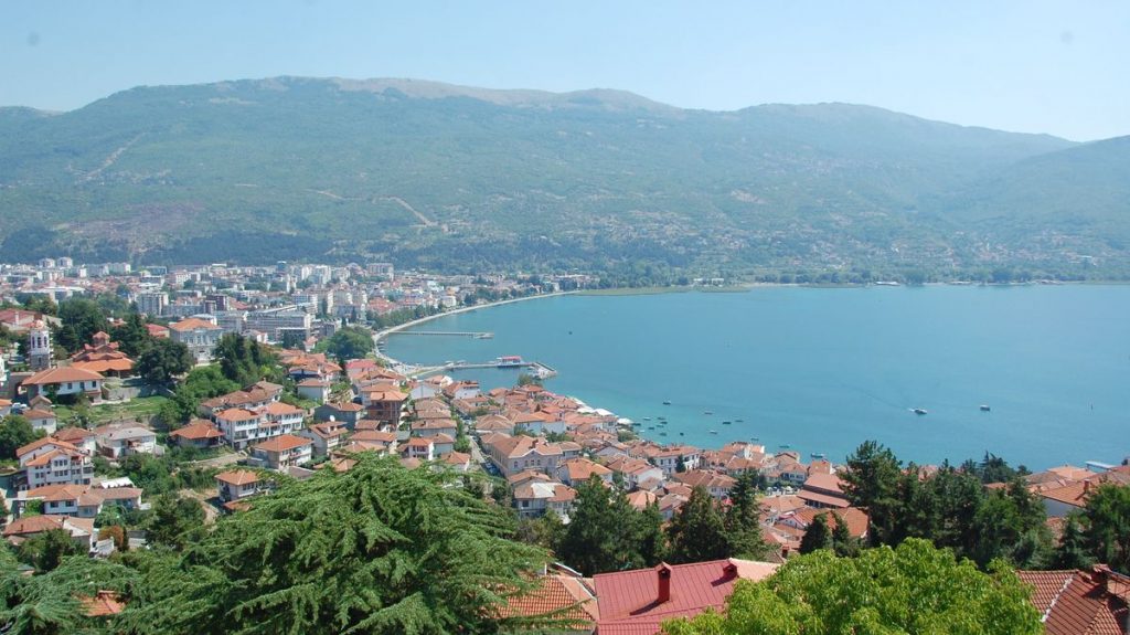 Ohrid utsikt