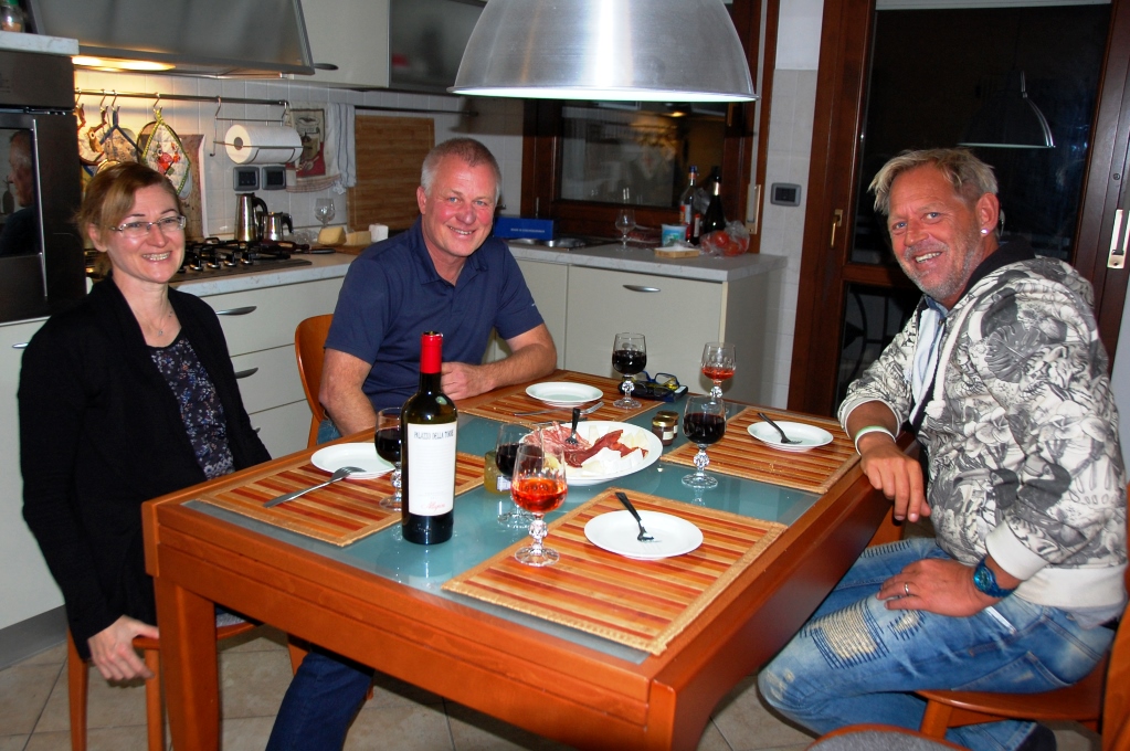 Hemma hos Patrizia och Leif i en italiensk by utanför Verona
