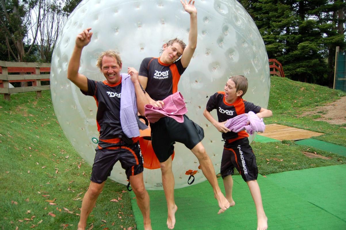 zorb i Nya Zeeland