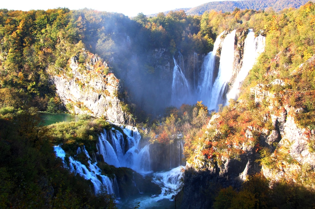 Plitvice nationalpark Kroatien