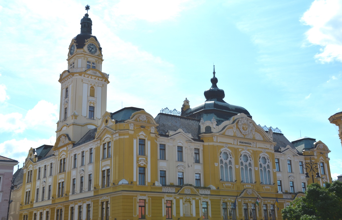 Pécs i södra Ungern