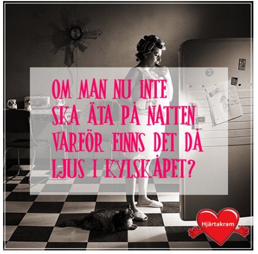 för magen kurrar