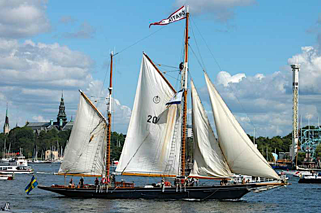 Segelbåten Gratia