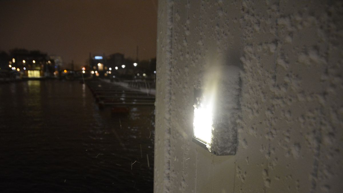 Snöstorm