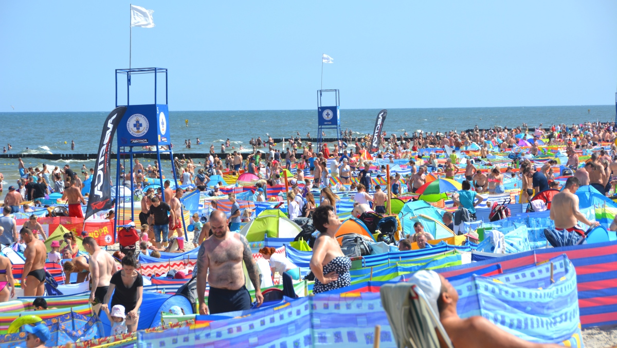 Strandtält Polen