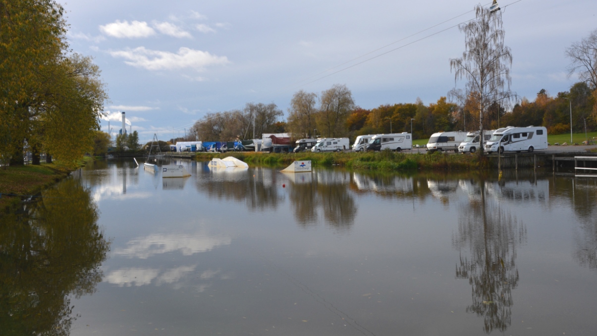 Ställplats i Västerås gästhamn
