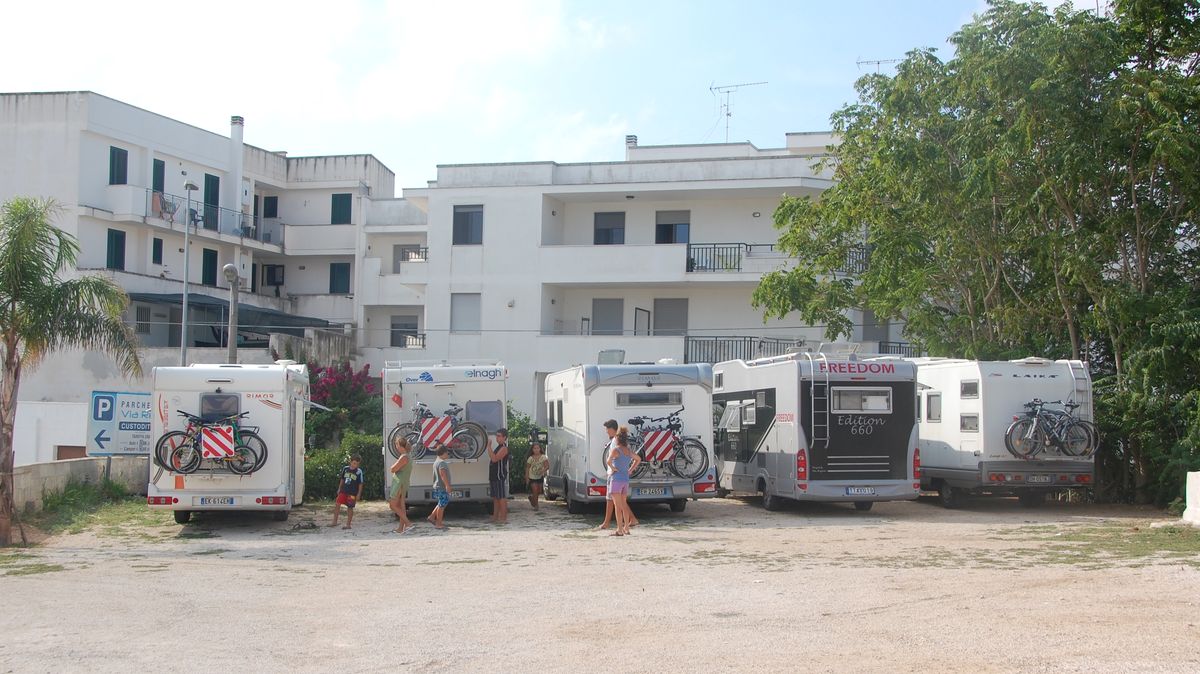 Ställplats i Otranto