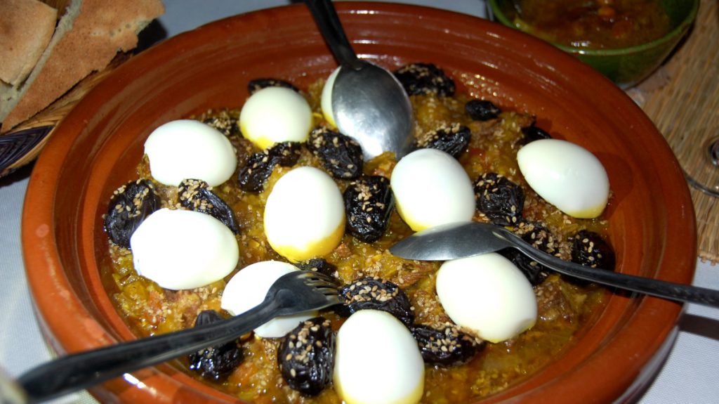 Tagine med ägg