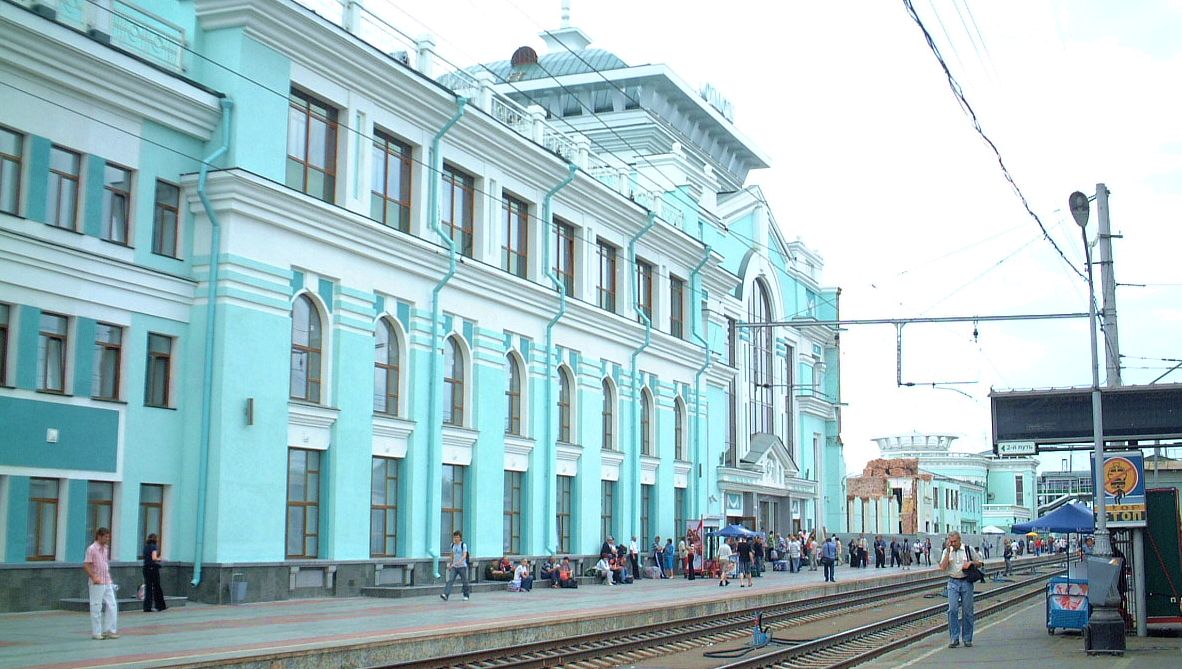Tågstation Irkutsk