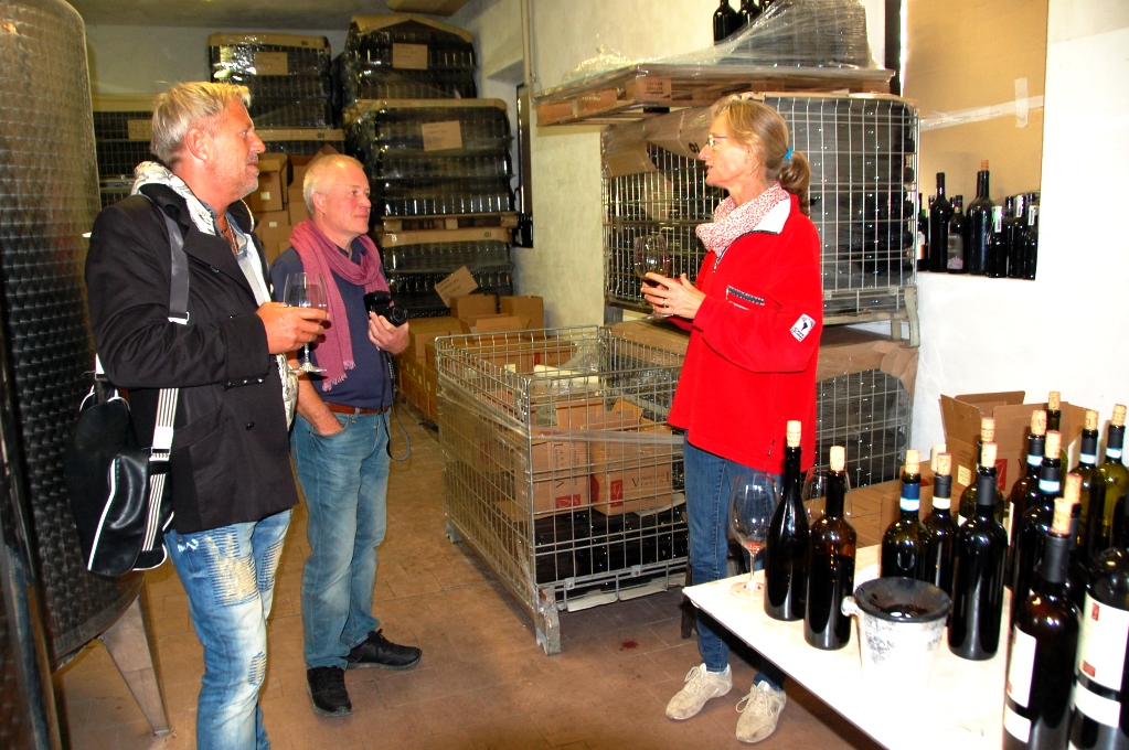 På besök hos Viviani: Sandra berättar om de olika vinerna
