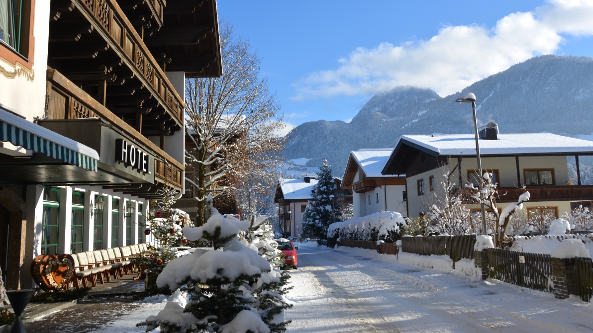 Mysig alpby i Österrike