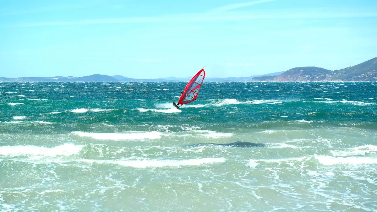 Kitesurfing I Giens