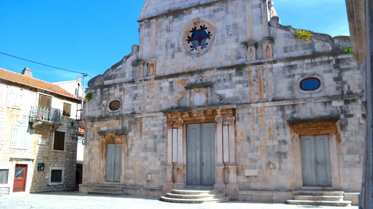 Kroatiens äldsta stad Stari Grad på ön Hvar