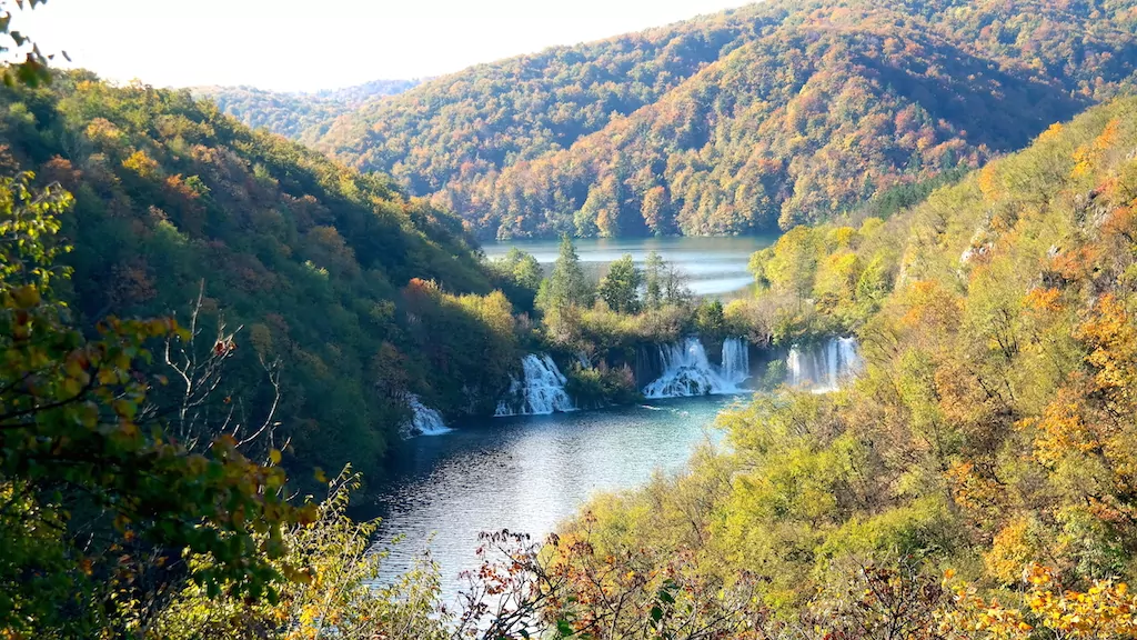 Plitvicesjöarna i Kroatien