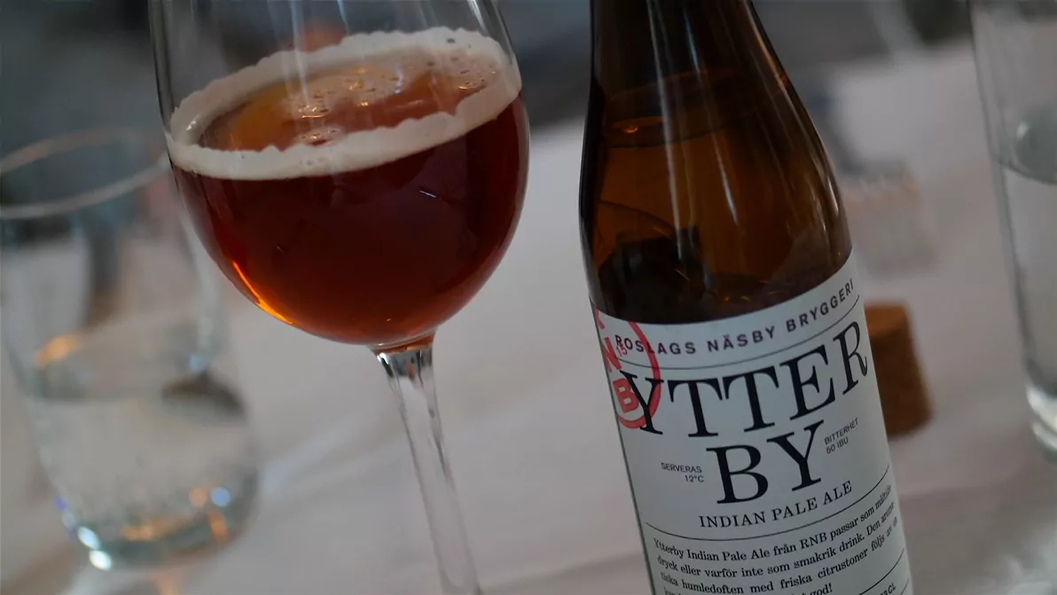 Ytterby Indian Pale Ale från Roslags Näsby bryggeri