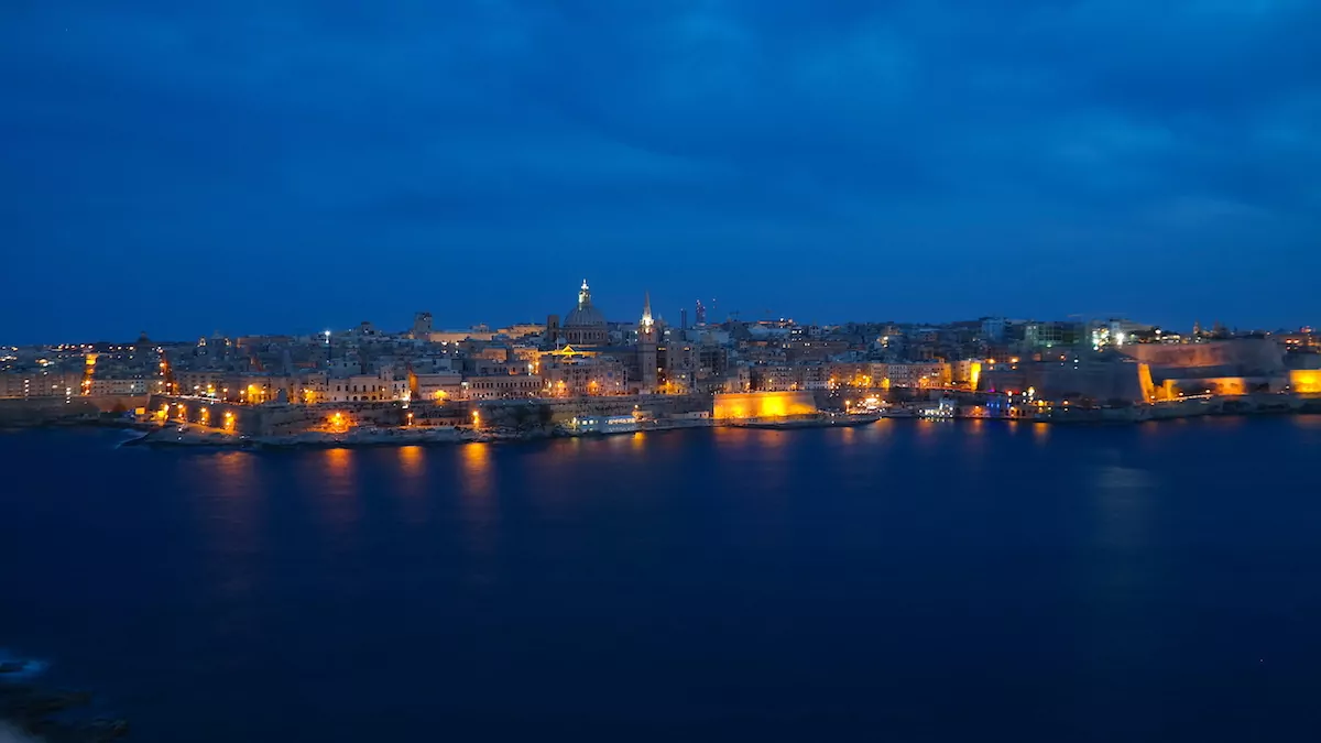 Malta by night