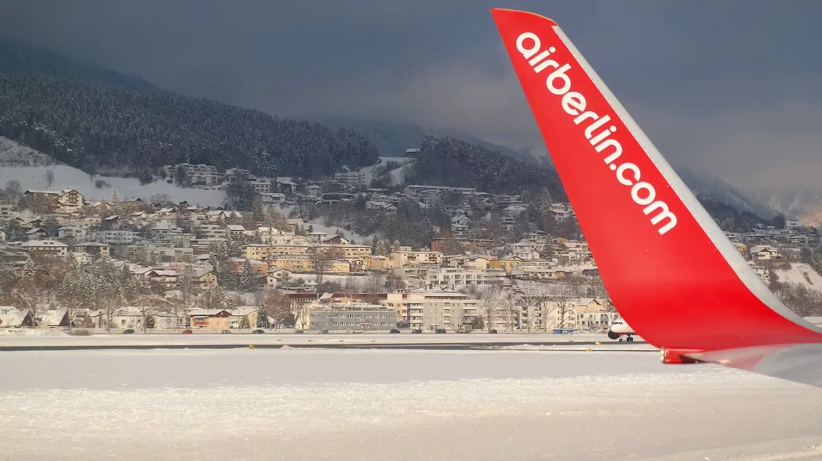 Air Berlin på Innsbrucks flygplats