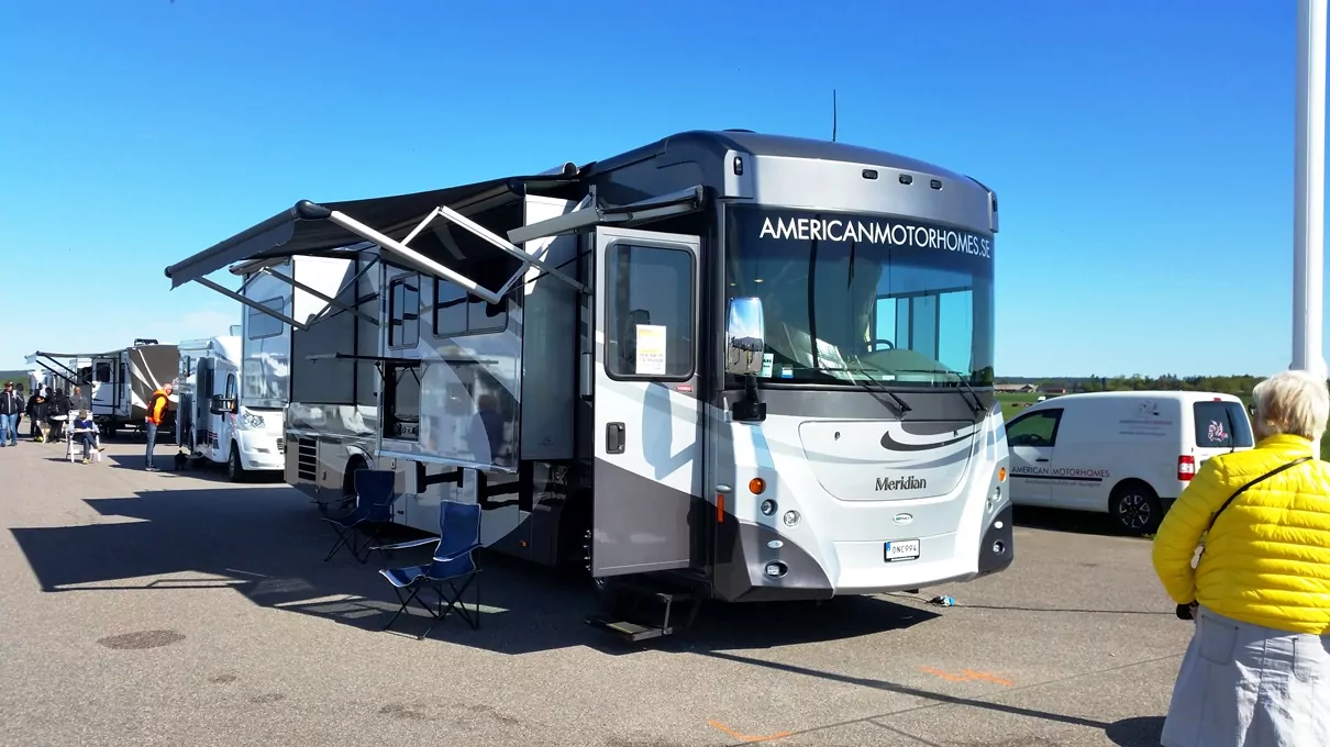 2009 Winnebago 34Y Bråvalla 2015 Husbilsklubben mässa