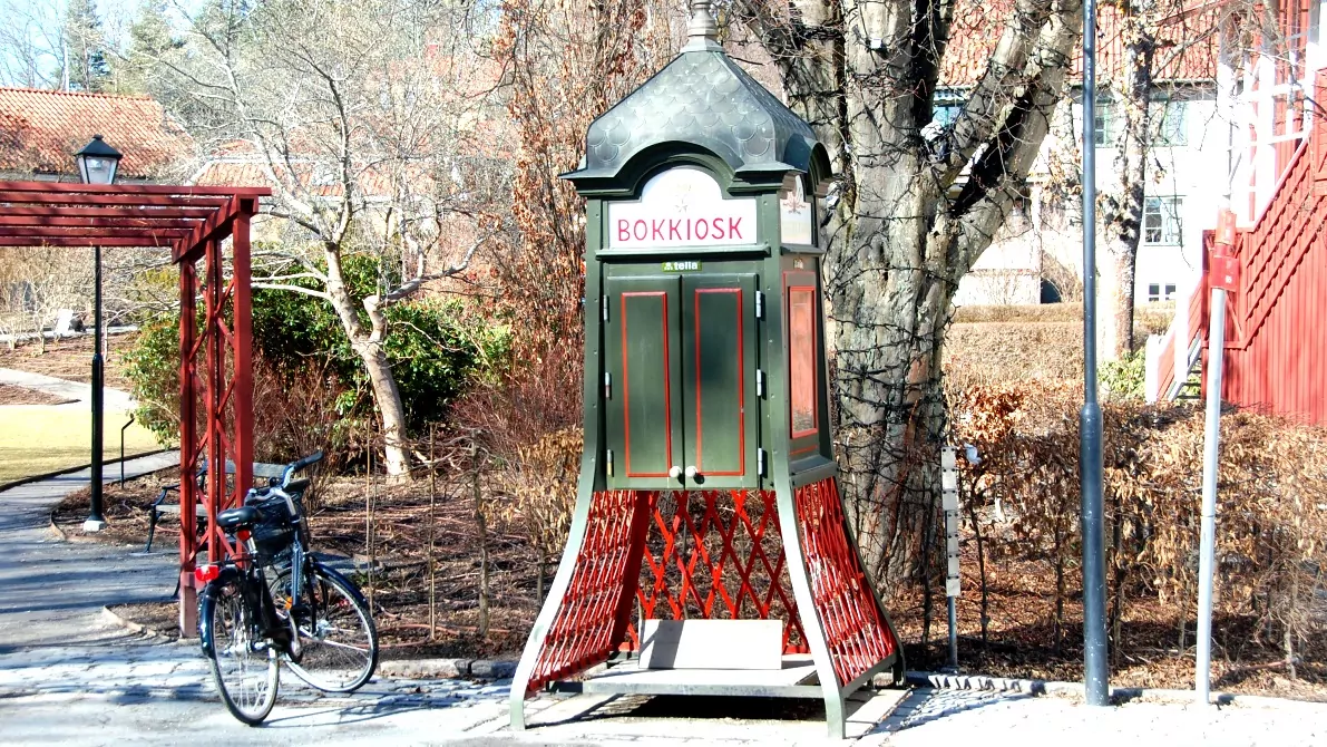 Bokkiosk - stängd just nu men öppnar 24 april