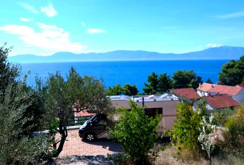 Camp Podaca i Podaca på Makarska rivieran