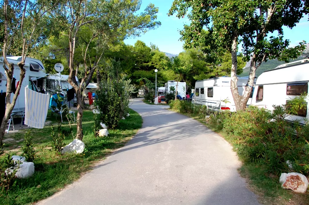 Camping Stobrec i Split i Kroatien