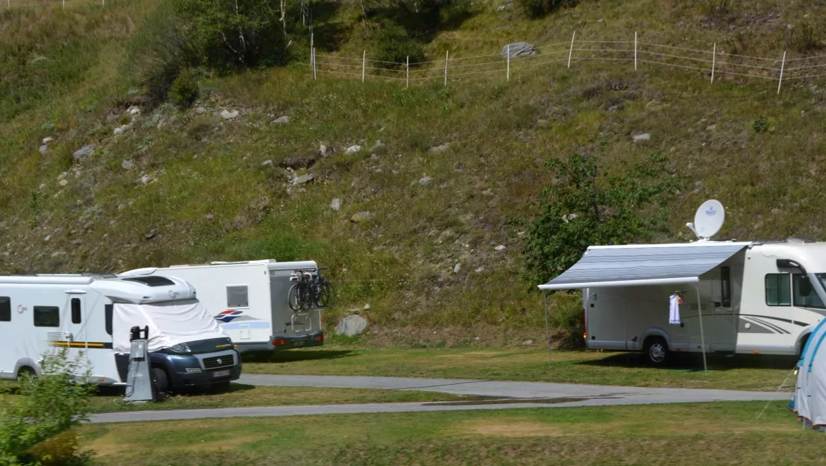 Sommar i Zermatt - camping