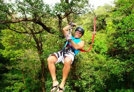 Canopy in Rincon de la Vieja National Park, Costa Rica