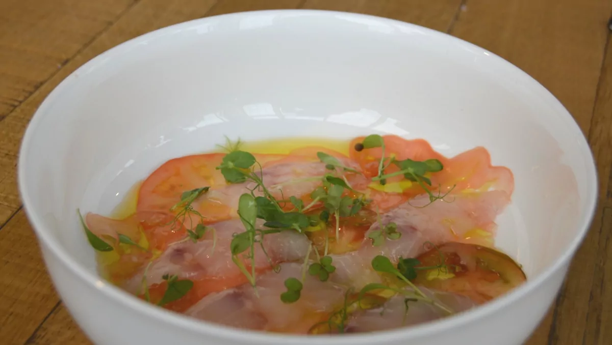 Fiskcarpaccio