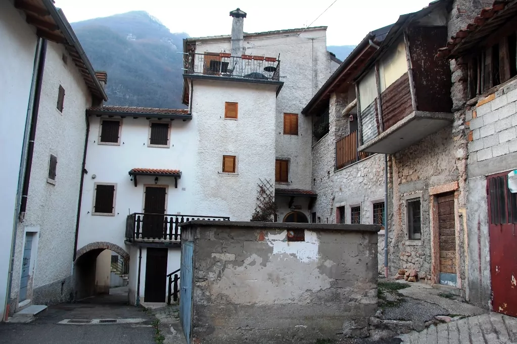 Många av husen i Giazza byggdes redan på 1600-talet