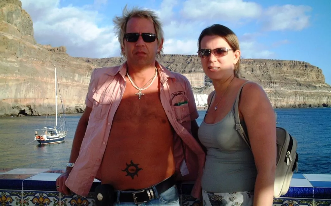 Peter och Helena på Gran Canaria julen 