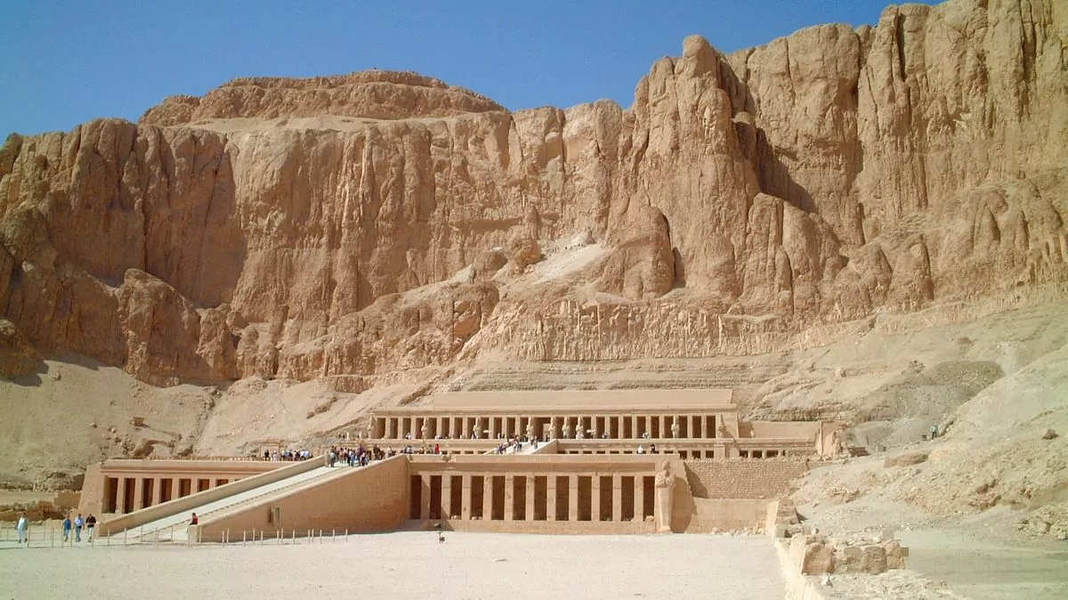 Resa till Egypten - Hatshepsuts tempel