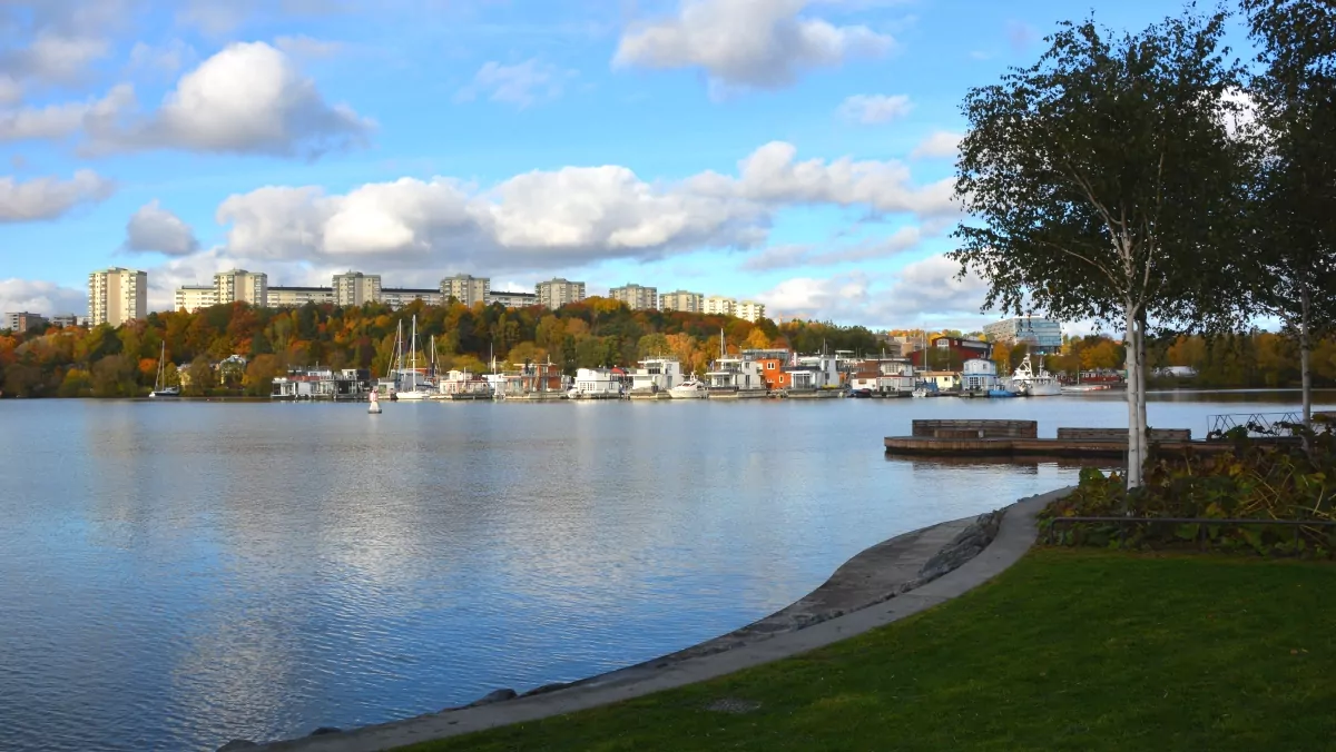 Hornsbergs strandpark och Sandö Sugga fyr