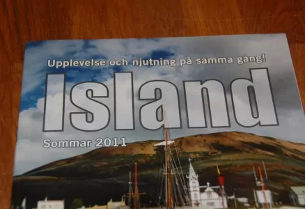 Islandia Resor gjorde reklam för resor till Island. Jag bodde där ett år 1992-93, men nu är det länge sen jag var där... Skulle vara kul att åka dit igen! Nu, efter den finansiella krisen, är ju priserna bättre också...