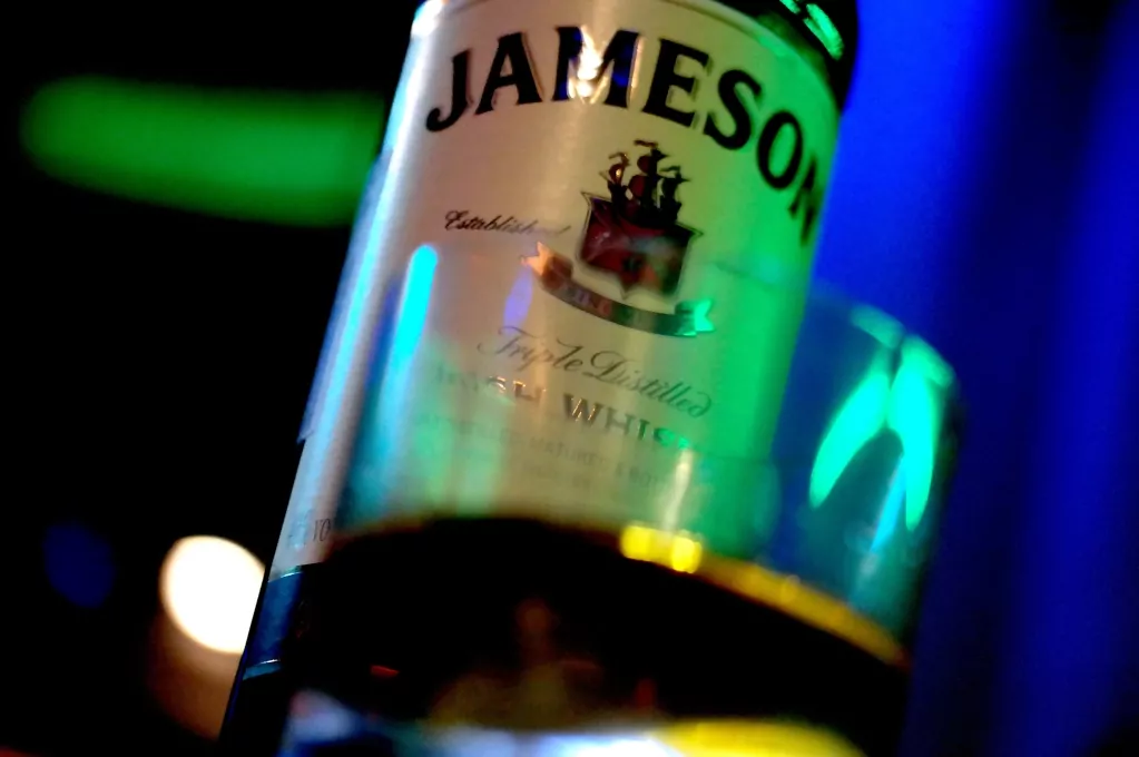 Peter fotograferade sin käre "vän" Jameson idag...