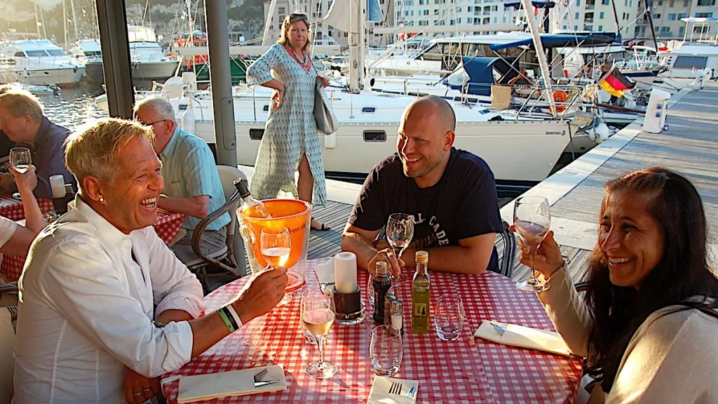 Restaurang i Bonifacio