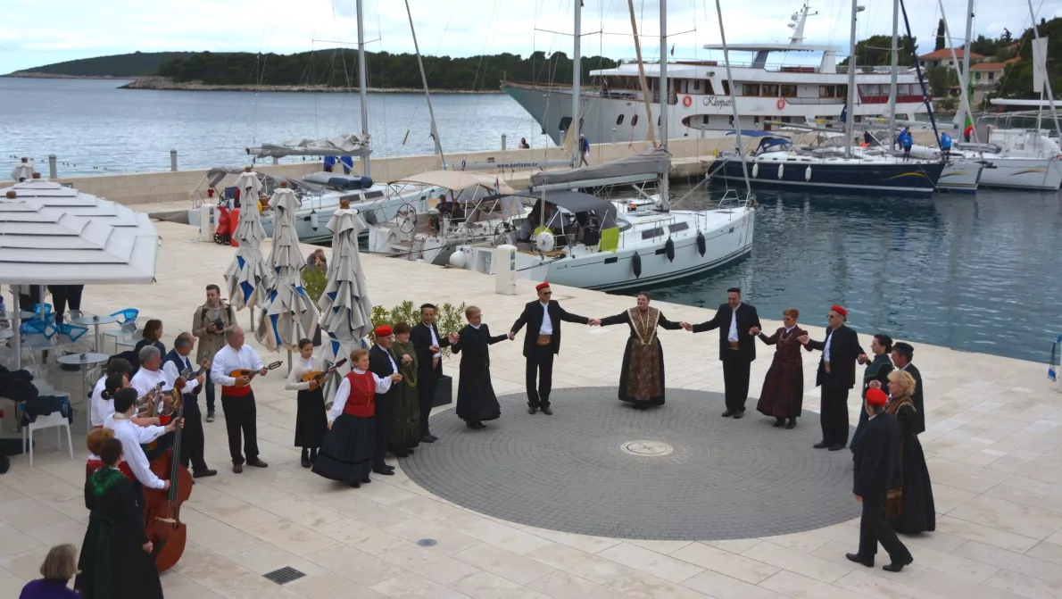 Kroatisk folkdans på ön Šolta 